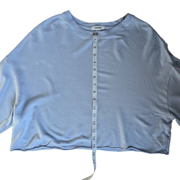 Garage Light Blue Soft Long Sleeve Top Women Size Medium - Picture 8 of 11